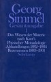 Das Wesen der Materie nach Kant's Physischer Monadologie. Abhandlungen. Rezensionen\ - Gesamtausgabe